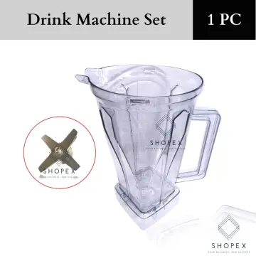 1L Juicer Blender Pitcher Cup Replacement Plastic PC 1000ml Water