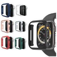 {zhiyun Watchshop}เคสพีซี ForWatch 7 45มม. 41มม. 44มม. 38มม. 40มม. 42มม. กรอบกันชน Matte Hard Cover Protector เคสสำหรับ IWatch 7 6 5 4 3 2 SE