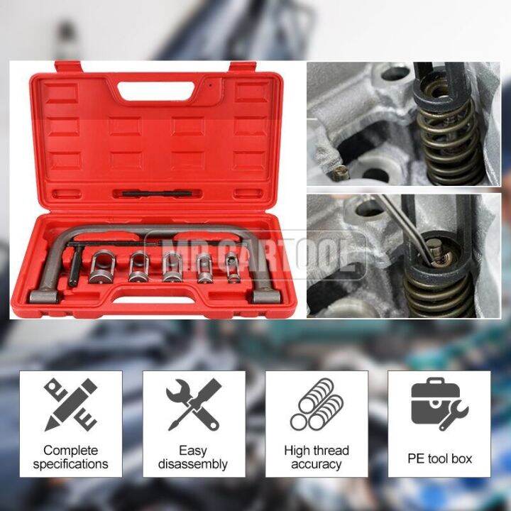 also-ซีแคลมป์-ยกวาวน์-mr-cartool-รถเครื่องยนต์หัววาล์วสปริงคอมเพรสเซอร์ถอดติดตั้งชุดเครื่องมือยึด-atvs-เครื่องมือติดตั้งเครื่องมือกำจัดรถจักรยานยนต์