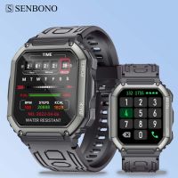 ✔❆❍ SENBONO Outdoor Sports Men Smart Watch Heart Rate Fitness Tracker Bluetooth Dial Call Smartwatch Men Women for IOS Android