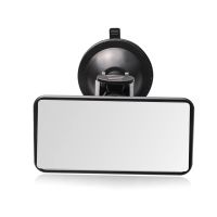 Acrylic Plastic Safe Baby Car Mirror Rear View Mirror Wide View Suction Cup Mirror Adjustable Viewing Angle