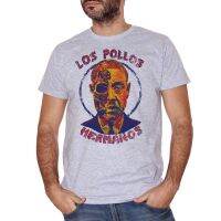 CUC เสื้อยืด Los Pollos Hermanos GUS Fring Breaking Bad DEA TV Series Thriller