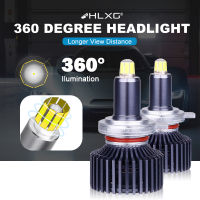 H7 H1 30000LM 90W Car Headlight Bulb 360 H8 LED HB3 HB4 9012 HIR2 D2S D4S Led H11 9006 9005 Fog Lamps 3000K 4300K 6000K 12V