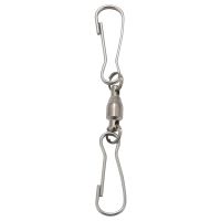 12 Pack Spinning Double Clip Swivel Hooks for Wind Spinners, Hanging Windsock, Bird Feeders, Wind Chimes Crystal Twisters Party Supply