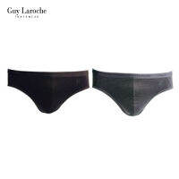 Guy Laroche กางเกงในชาย PACK 2 ตัว คู่สี (เทา/ดำ) (JUS3632R8)