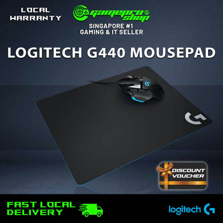 Logitech G440 Hard Gaming Mouse Pad Lazada Singapore