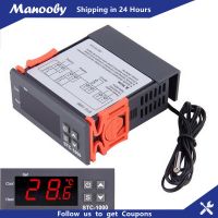 Manooby 12V/24V/220VดิจิตอลSTC-1000ตัวควบคุมอุณหภูมิตัวควบคุมอุณหภูมิ + Sensor Probe