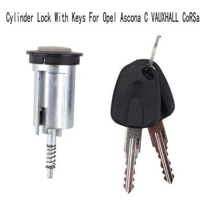 Ignition Starter Switch Cylinder Lock Ignition Starter Switch with Keys for Opel Ascona C Vauxhall Corsa 0913694 09115863