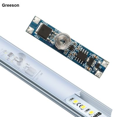 【HOT】☾✻❏ 5V-24V 8A 96W light dimmer capacitive sensor module PCBALED dimming control touch switch