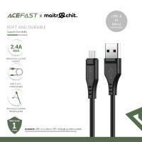 ACEFAST รุ่น C3-09 สายชาร์จ ไมโคร ชาร์จเร็ว 2.4A ยาว 1.2เมตร  Max Charging Data Cable C3-09 USB-A to Micro-USB 1.2m length Acefast Thailand