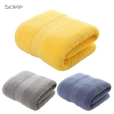 [สินค้าใหม่]SOKE ผ้าเช็ดตัว เกรดโรงแรม 5 ดาว ขนาด  27*54 นิ้ว (70*140cm)  น้ำหนัก 650 กรัม[ลด 50 % ]