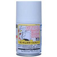 SPY สีสเปรย์  กันดั้ม GUNDAM COLOR   SG01 MS White (Semi-Gloss) สเปรย์  Spray