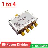 5-1000เมกะเฮิร์ตซ์ Power Divider RF Power Splitter 1ถึง4 Power Divider Combiner สำหรับ UHF VHF 433เมตร Transceiver Ham วิทยุเครื่องขยายเสียง