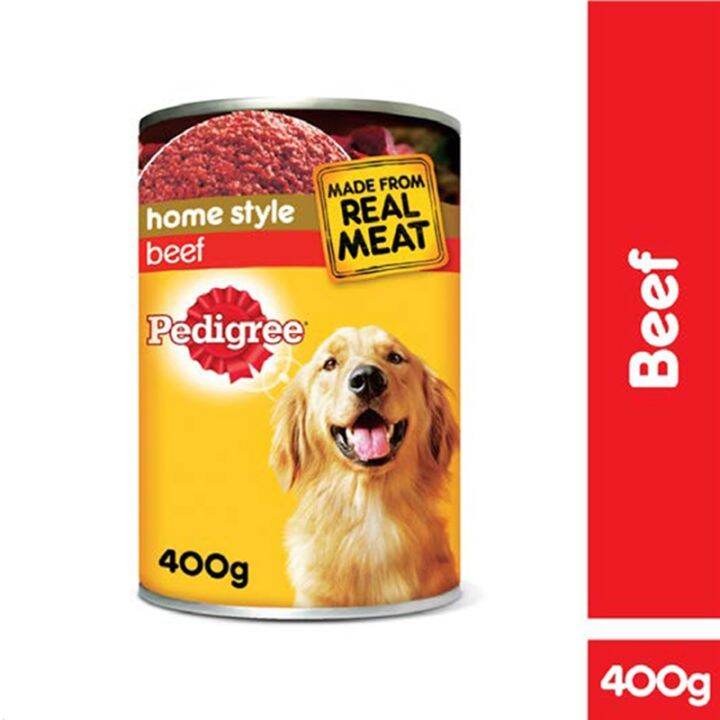PEDIGREE Beef Wet Can Dog Food (400g) Lazada PH