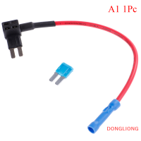 DONGLIONG 1ชิ้น/2ชิ้น/5ชิ้น Micro2ฟิวส์แท็บ ADD-A-CIRCUIT ฟิวส์ ATR ที่ใส่ฟิวส์ขนาดเล็ก15A