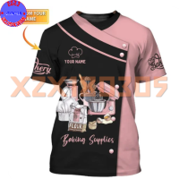 【 xzx180305 】3D Sublimation Baker Tshirt Custom Baking Tools Shirt-11