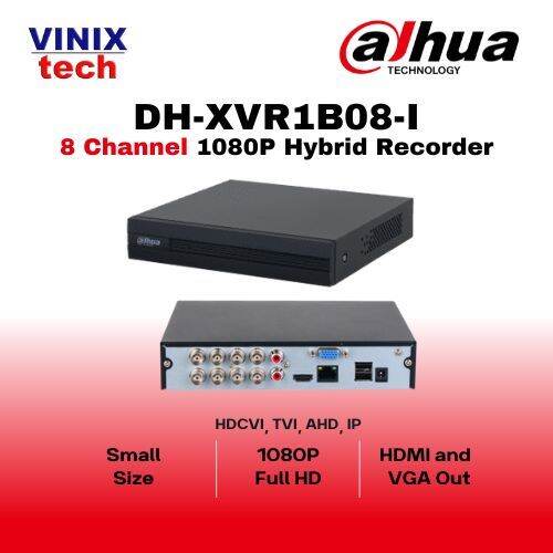 Dahua DHXVR1B08I 8 Channel 1080P Full HD Analog Recorder Lazada PH