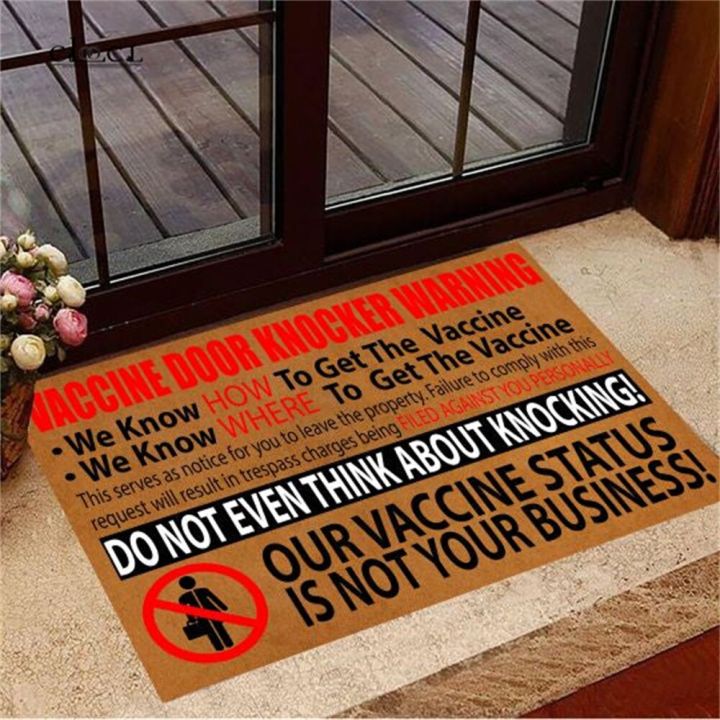 cloocl-check-ya-energy-doormat-3d-printed-african-american-apocalypse-non-slip-door-floor-mat-decor-porch-doormat-dropshipping