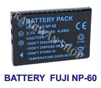 FNP-60 / FNP60 / NP60 / NP-60 แบตเตอรี่สำหรับกล้องฟูจิ Camera Battery For Fujifilm FinePix F601,F401,F402,M603,F410,F440,F450,F455 BY JAVA STORE