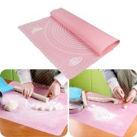 Mats  Silicone Baking Cake Dough Fondant Rolling Kneading Mat Scale Table Grill Pad round Dinner Table Robienie makaronu Bread  Cake Cookie Accessorie