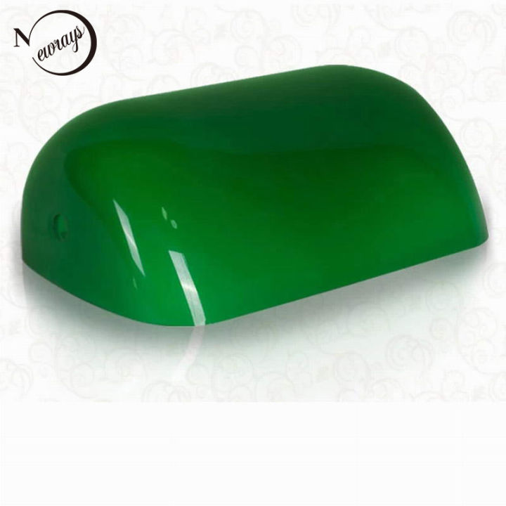 greenblueamberwhite-color-glass-banker-lamp-coverbankers-lamp-glass-shade-lampshade