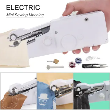 Mini Portable Handheld Cordless Sewing Machine Hand Held Stitch