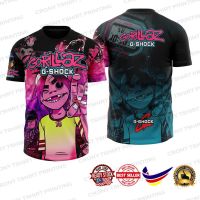 [latest] Tshirt Gshock x Sublimation Gorillaz Premium | Men | Women | Shortsleeve | Longsleeve | new 2023