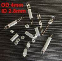 1000ชิ้น4*3.5 4X3.5 Od * L 2หลุมสีขาวทรงกระบอกไดโอด Led กลมบอร์ด Pcb ที่ค้ำยัน Ar ช่องว่างบนหลังคารั้วกัน