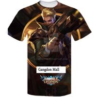 เสื้อยืดพิมพ์ลาย Granger Bardic WhisperGame Mobile Legends 3D ทั้งหมด