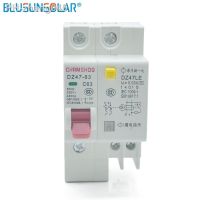 1PC Leakage Protection Breaker 30mA RCBO SOLARB 230V 1P N Residual Current Circuit Breaker With Rail Free Shipping