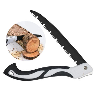 Prettyia Foldable Pruning Saw Wood Branch Tree Hedge Trimming Woodwork Gardening Camping