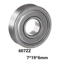 1pcs/lot 607ZZ Deep Groove Ball Bearing Miniature Mini Bearing  607-ZZ 607ZZ 7*19*6mm 7*19*6 High Quality 52100 Chrome Steel Axles  Bearings Seals