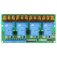 tronnics โมดูลรีเลย์ 4 ช่อง DC 12V 30A รีเลย์โมดูลบอร์ดควบคุม Optocoupler Isolation สูง/ทริกเกอร์ต่ำ