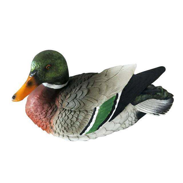 swan-mandarin-duck-statue-hunting-shooting-decoy-lawn-ornaments-garden-pool-pond-decors-flamingo-sculptures-artificial-animal