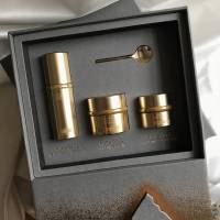 LA PRAIRIE Pure Gold Radiance Concentrate Cream - Serum - Eye 3-5 ml [ฉลากไทย?]