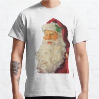 เสื้อยืดผ้าฝ้าย เสื้อยืดคริสต์มาสMens T Shirts Dabbing Santa Claus Short Sleeve Cotton Men T-Shirt Hipster Tops Tee Chri