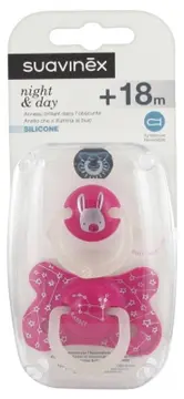 Suavinex 2 Soothers with Reversible Teat SX Pro from 6 to 18 Months