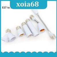 xoia68 Shop 9.5-28cm AC E27 To E27 LED light Lamp bulb Base Socket Screw Extension power Holder Converter Flexible E27-E27 Retardant Adapter