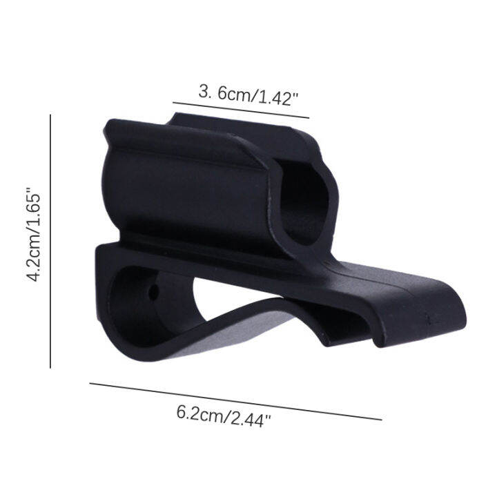 laogeliang-1ชิ้นตัวหนีบที่วางไม้ตีกอล์ฟแบบเรียบง่ายที่หนีบกระเป๋าไม้กอล์ฟกระเป๋าใส่อุปกรณ์จัดตำแหน่งลูกบอลสีดำอุปกรณ์การฝึก