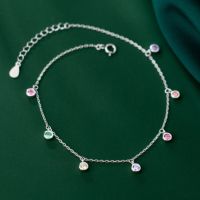 [COD] Anklet Small Round Fashion Personality Foot Jewelry Female