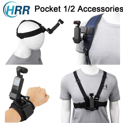 Accessories Kit for DJI Osmo Pocket 2 /1,New Quick Release Head Strap Mount /Chest Harness /Backpack Clip Holder /Wrist Strap
