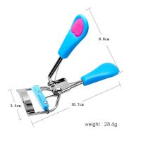 ；‘【；- 1PC Lady Professional Eyelash Curler With Comb Tweezers Curling Eyelash Clip Cosmetic Eye Beauty Tool Maquillaje