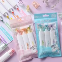 【hot】 Sparkling Star Fluorescent Set Cartoon Protection 3-color Student Handbook Graffiti