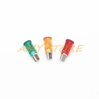 3pcs 10mm Red Green YEL Switch LED or Neon Lamp Guiding Signal Pilot Lamp Indicator Light MDX-11A DC12V DC24V AC110V 220V AC380V