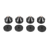 1 Sets Speaker Loudspeaker Spikes Stand Feets Audio Speaker Repair Parts Turntable DIY Speaker Stand Shock Pin Nails and Pads Accessories