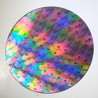 Silicon Wafer 12 8 6 Inch CPU Technology Sense Decoration Birthday Gift Lithography Chip Circuit Chip Semiconductor Silicon Chip