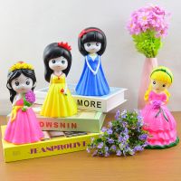 [COD] Painted plaster doll children hands-on making vinyl piggy bank coloring and saving money park stall toys