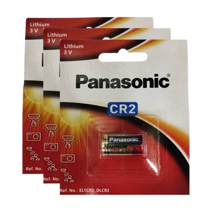 panasonic-ถ่านกล้องถ่ายรูป-cr2-lithium-3v-3-ก้อน