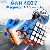 ❄☃﹉ tqw198 GAN 460 M Magnetic Cube 4x4 Magic Cubes 4x4x4 Gan 460M Speed Professional Puzzle Stickerless Gan RubiksCube