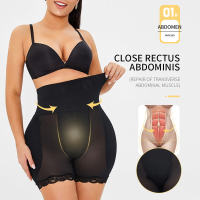 ；【‘；- Women Hip Pads Waist Trainer Body Shapewear Tummy Shaper Fake Ass Butt Lifter Booties Enhancer Booty Lifting Thigh Trimmer Pants